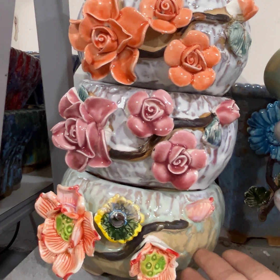 满20米秒退拉黑多肉花盆