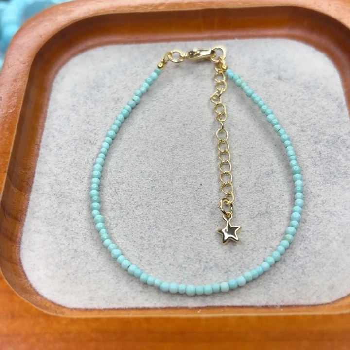 绿松石未镶嵌手链