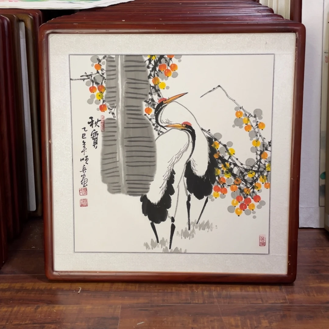 国画带框尺寸63*63厘米