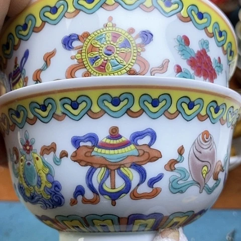 景德镇陶瓷藏式茶碗