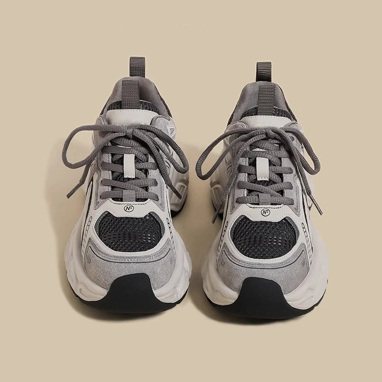 老爹鞋女春季2025新款百搭透气鞋子运动鞋小个子明星同款百搭鞋子