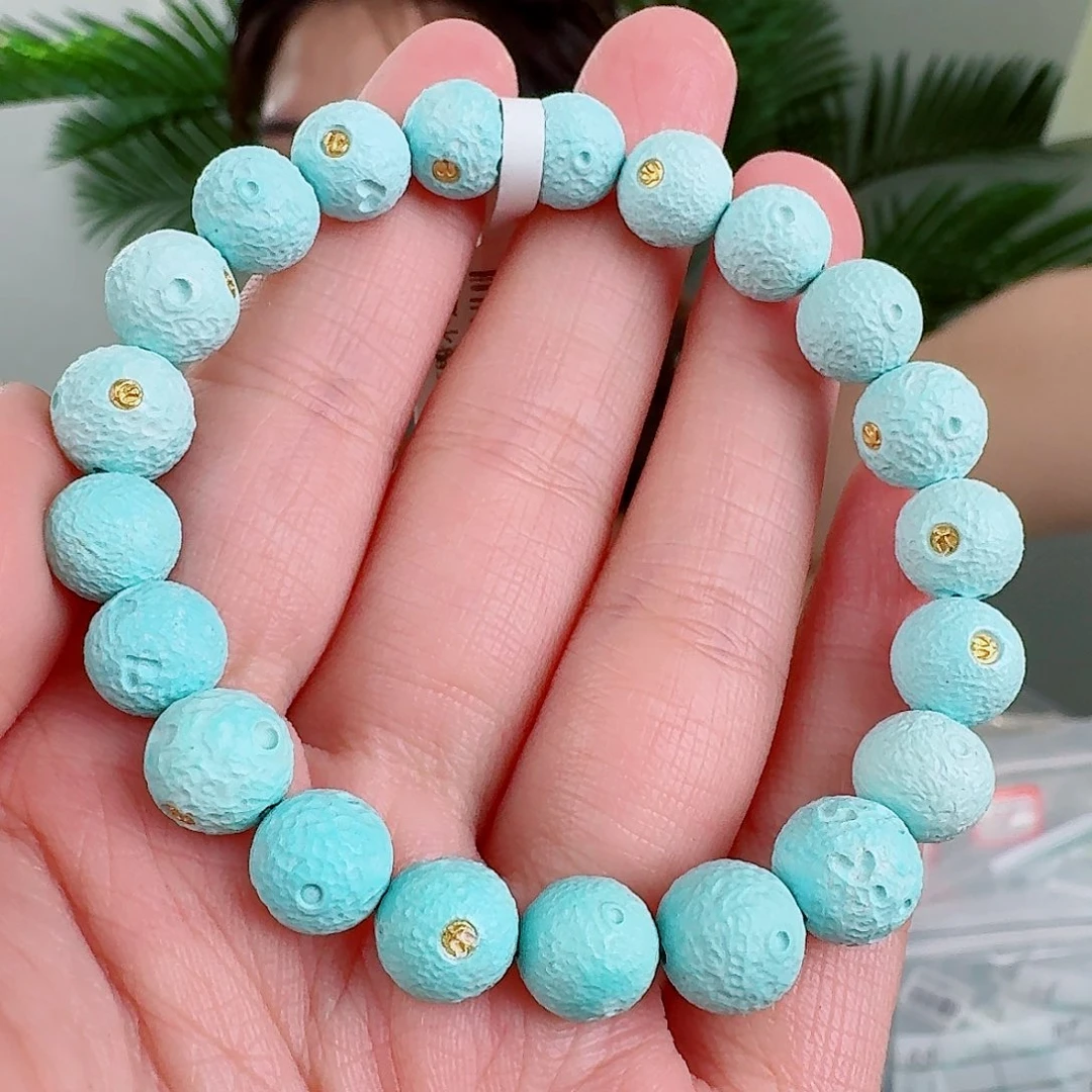 未镶嵌绿松石珠宝奇石