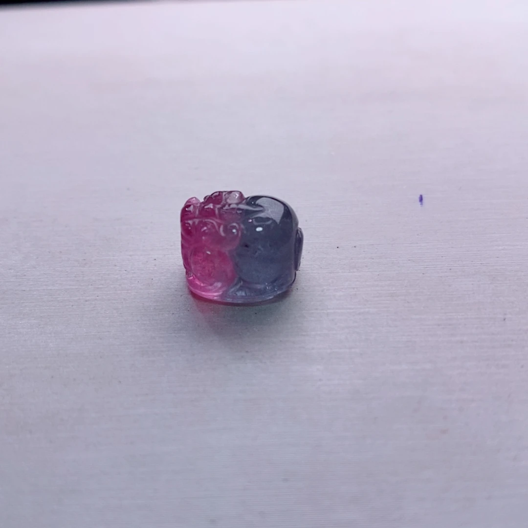 未镶嵌貔貅碧玺碧玺A貔貅