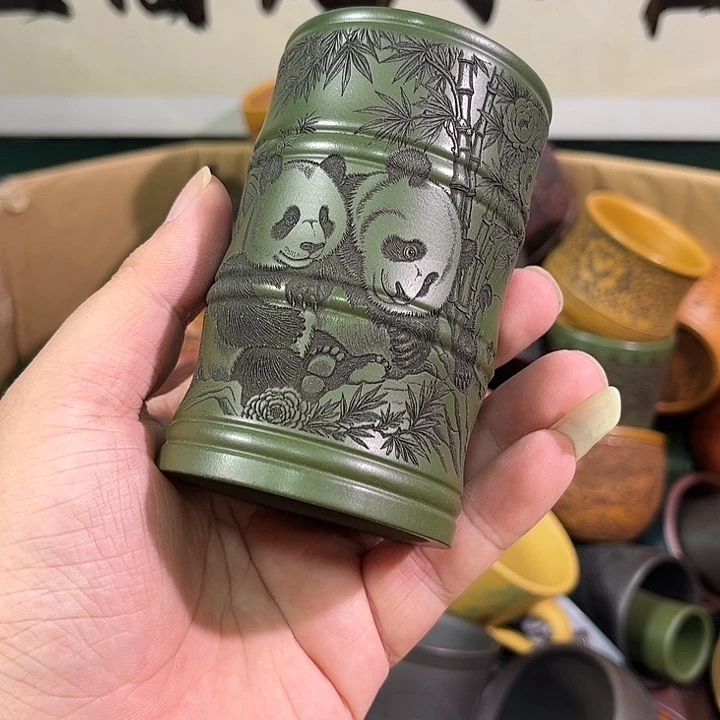 茶杯紫砂全手工紫砂主人杯