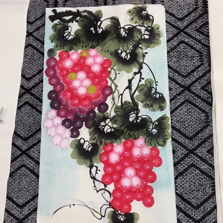 枕书斋画廊的直播间