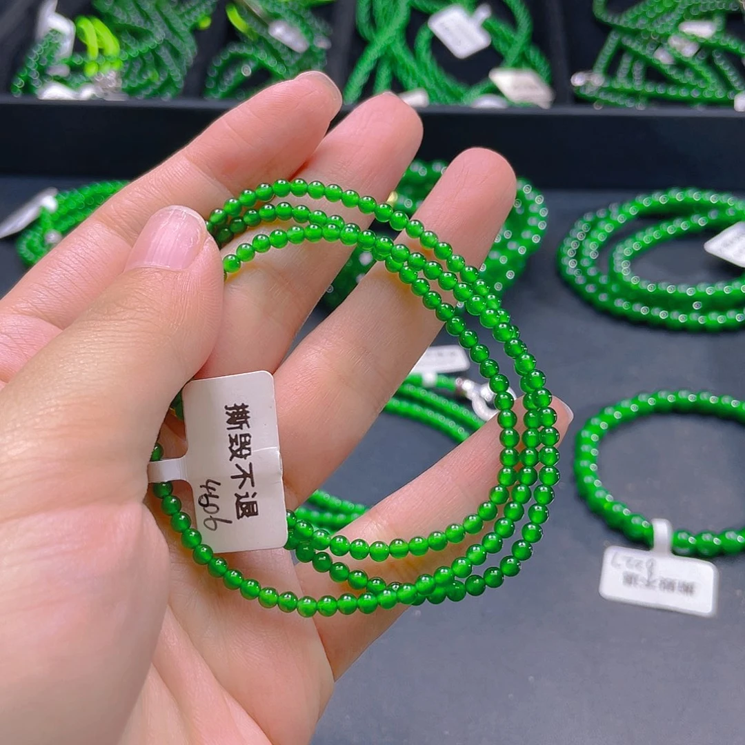 翡翠未镶嵌颈饰