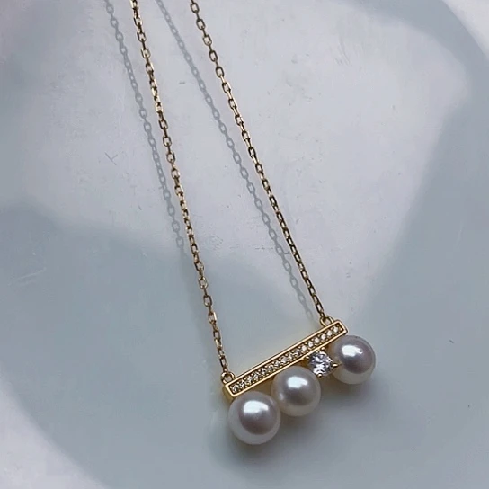 淡水珍珠颈饰未镶嵌