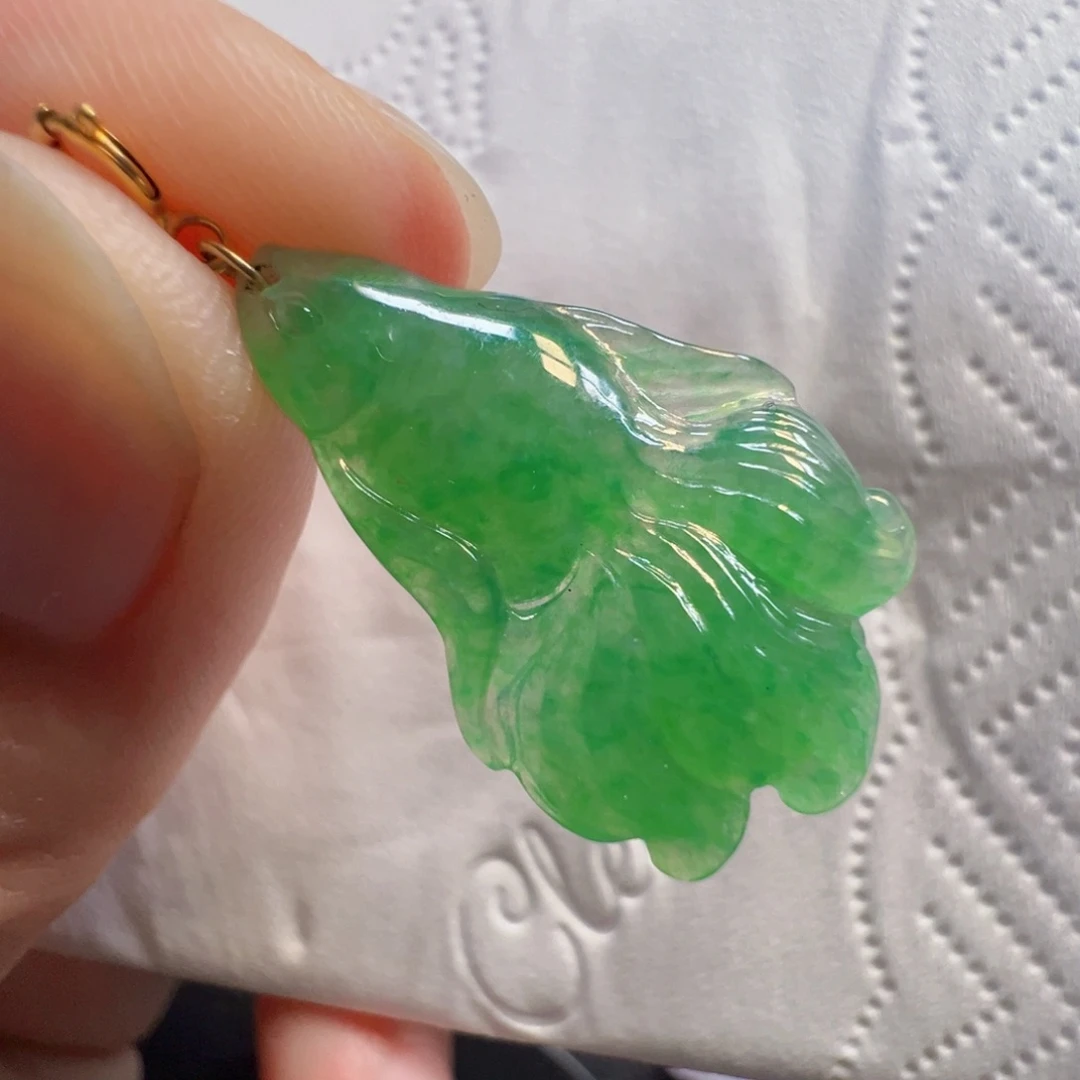 18K金镶嵌手链翡翠