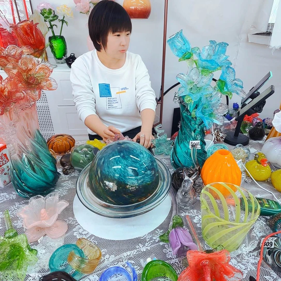 琉璃花瓶花器艺术品