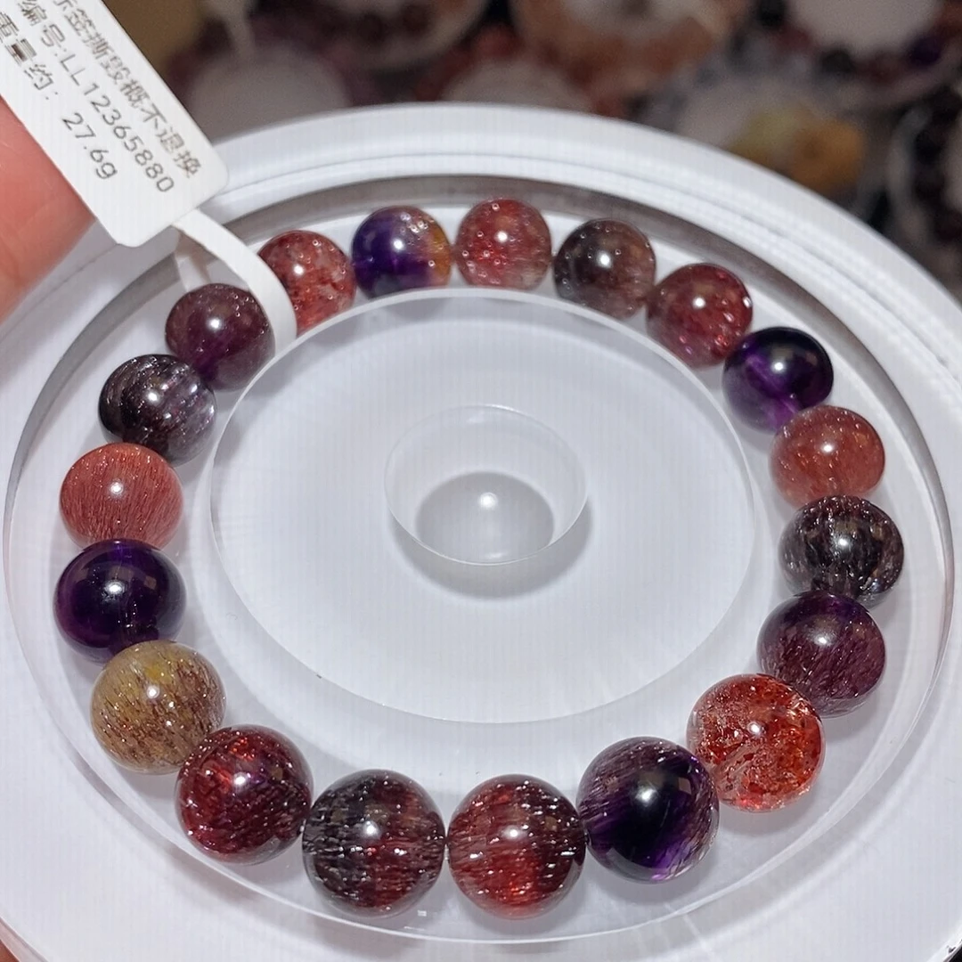 未镶嵌手链水晶F彩超10