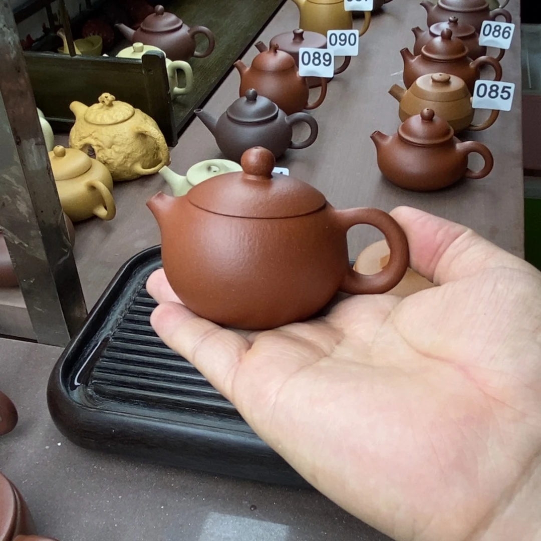 茶壶紫砂紫砂西壶微瑕半手