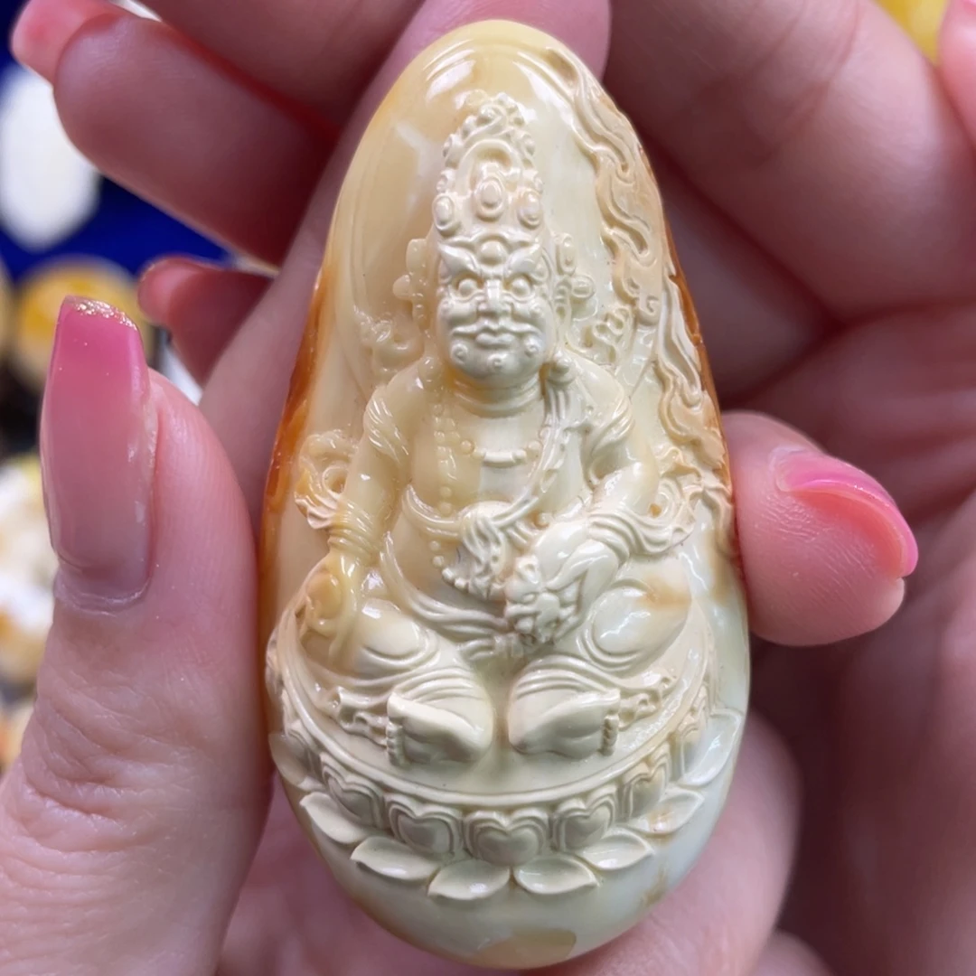 蜜蜡裸石未镶嵌琥珀蜜蜡