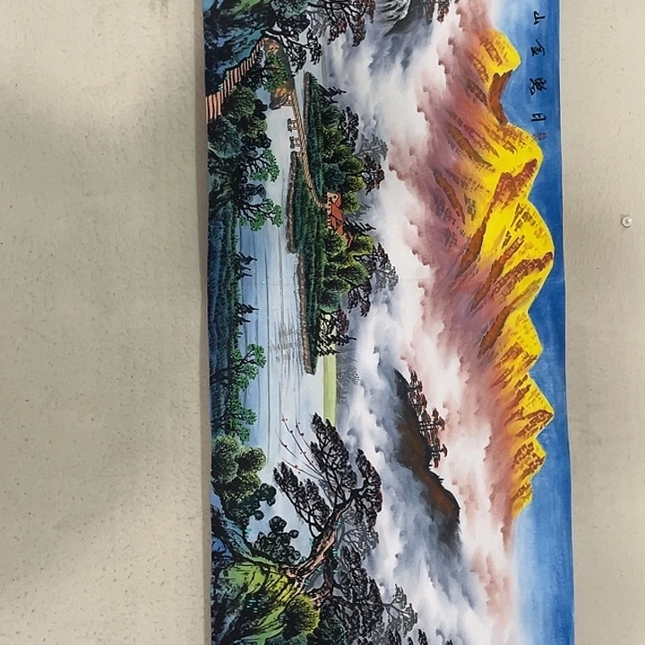 国画国画作品集的故事