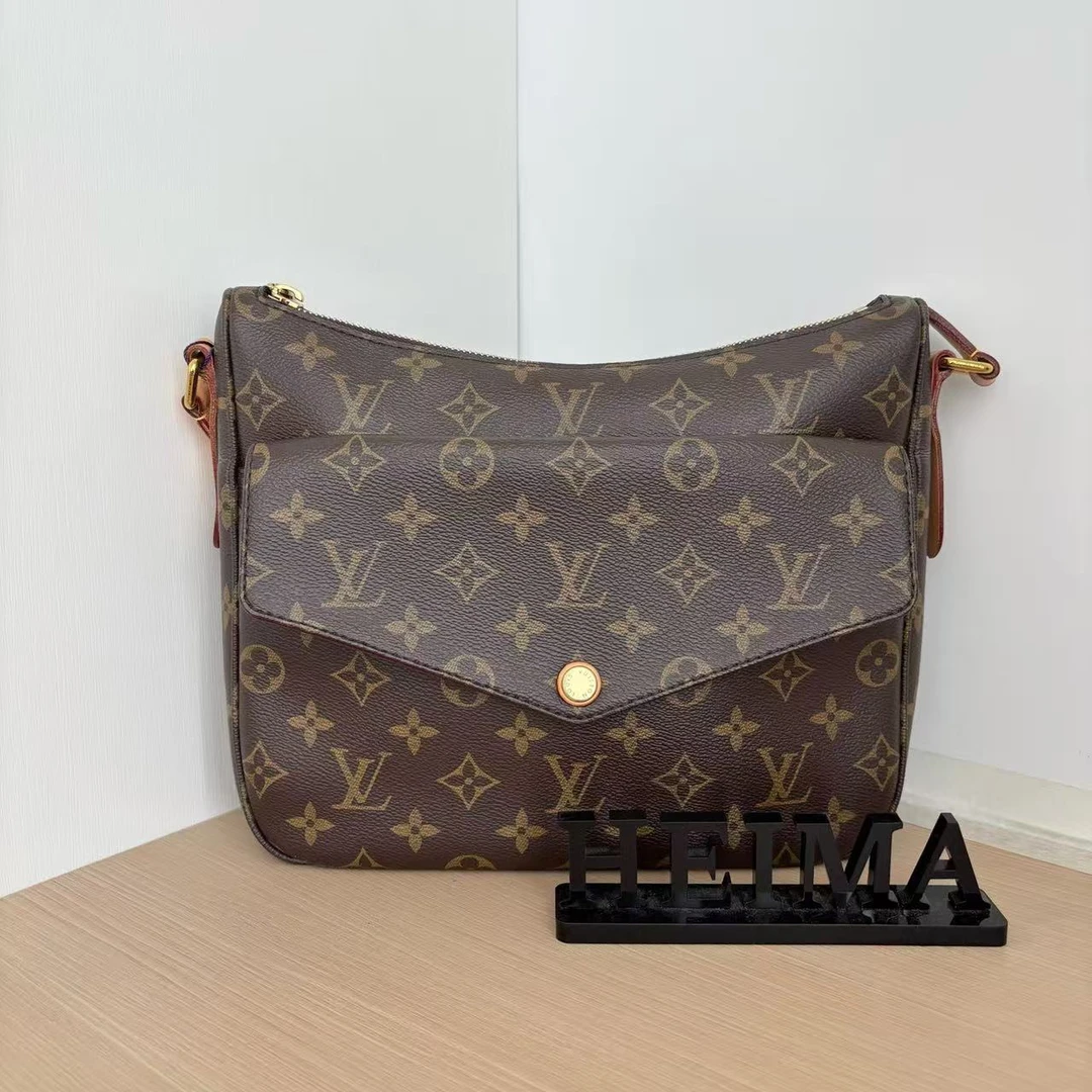 95新 LouisVuitton/路易威登 99新LVmabillon邮差包 26*21