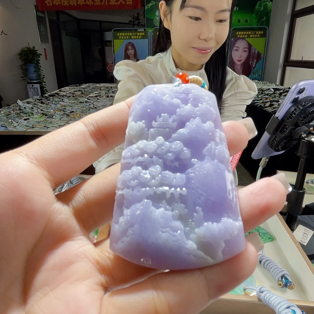 颈饰未镶嵌翡翠一