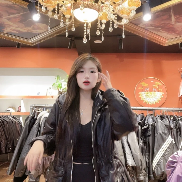 25420真皮牛皮外套