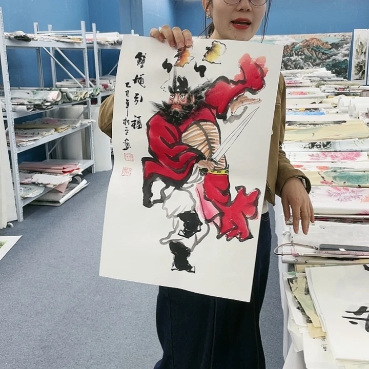 国画纯手绘国画作品