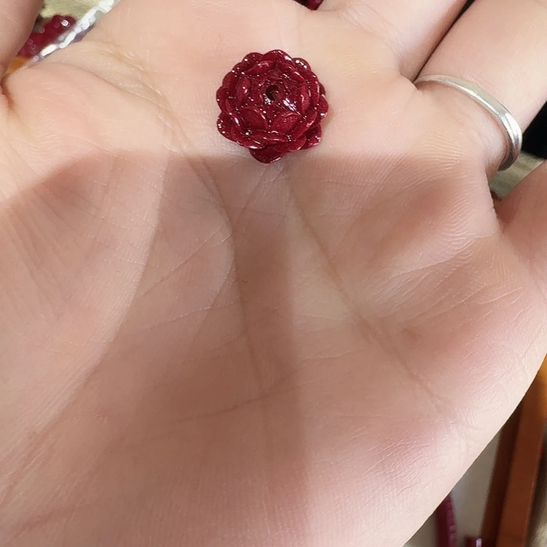 天然辰砂高含量紫金砂莲花滴溜