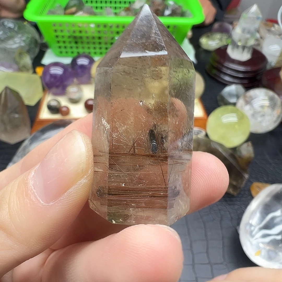 珠宝半成品水晶未镶嵌63水晶