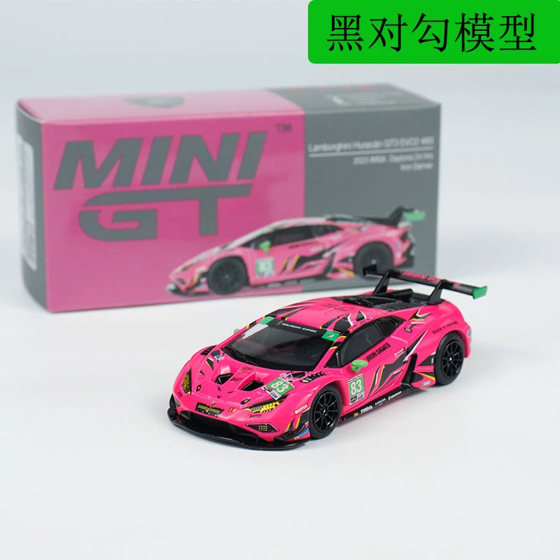 MINIGT车模 1:64 合金 772号 兰博基尼小牛 GT3 小比例汽车模型车
