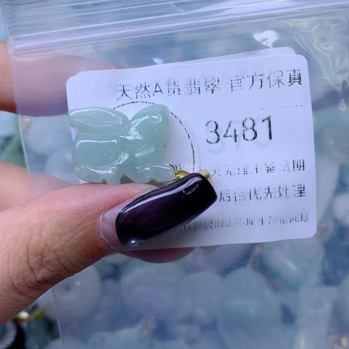 吊坠(不含链)未镶嵌翡翠