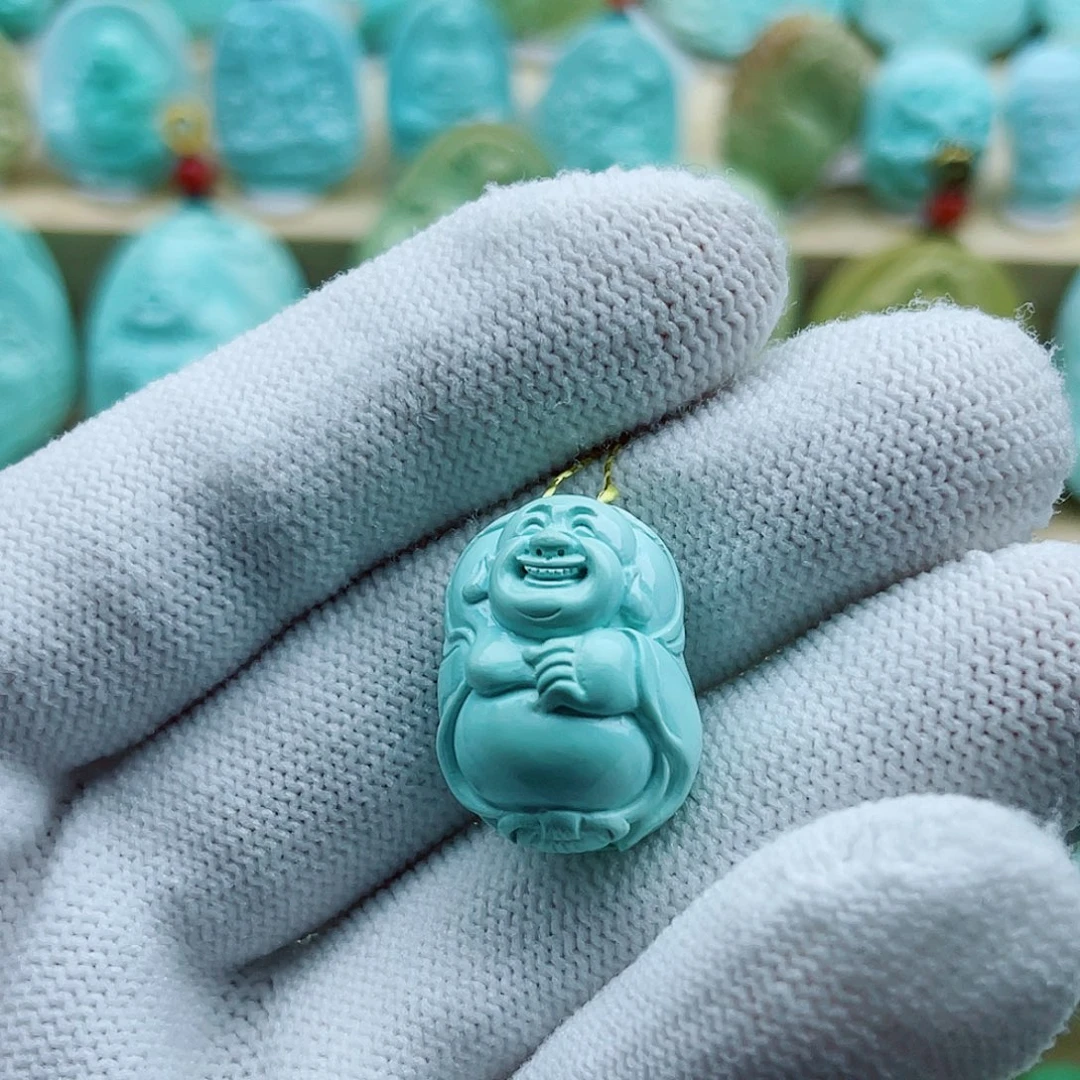 绿松石未镶嵌珠宝奇石