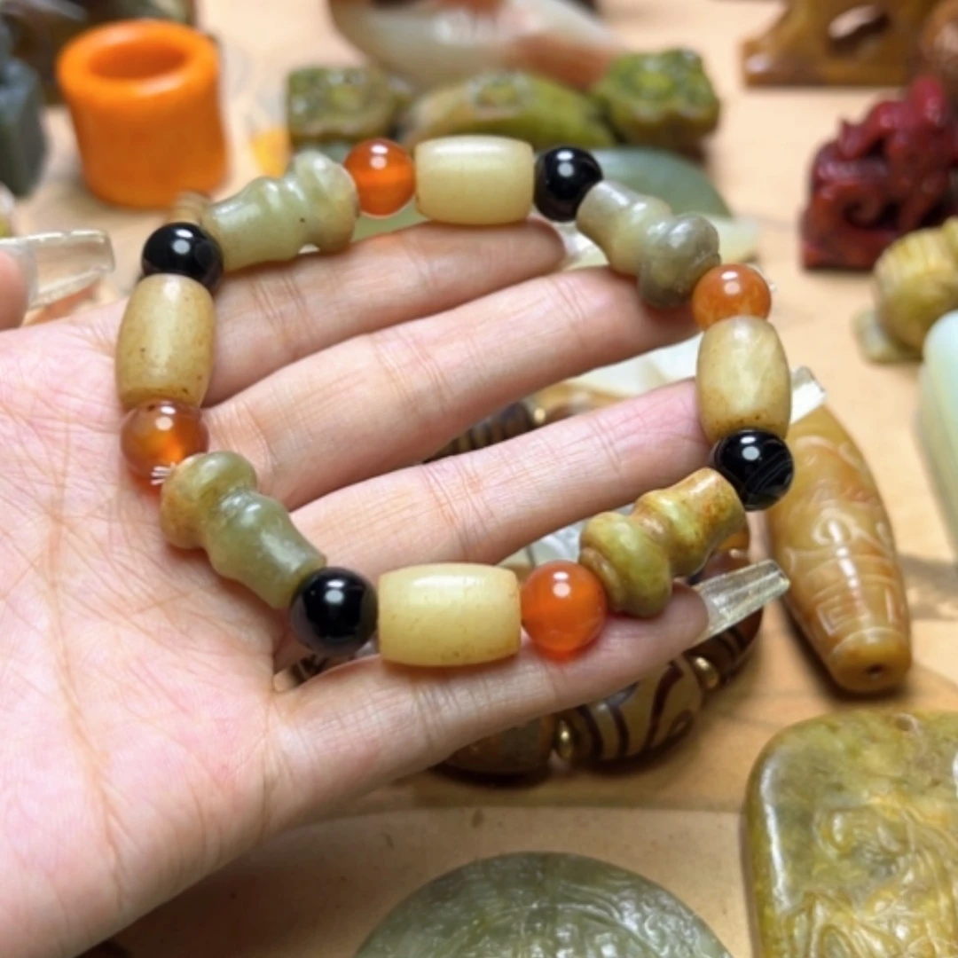 【闪购商品】蛇纹石玉颈饰未镶嵌