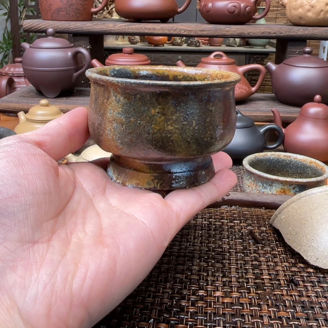 紫砂茶壶宜兴原矿紫砂手工制120