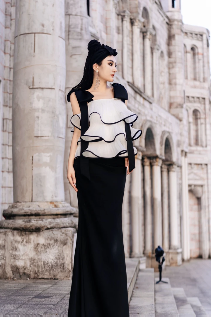 【星姐推荐】星原创高级定制【星火】设计师款气质轻奢名媛上衣