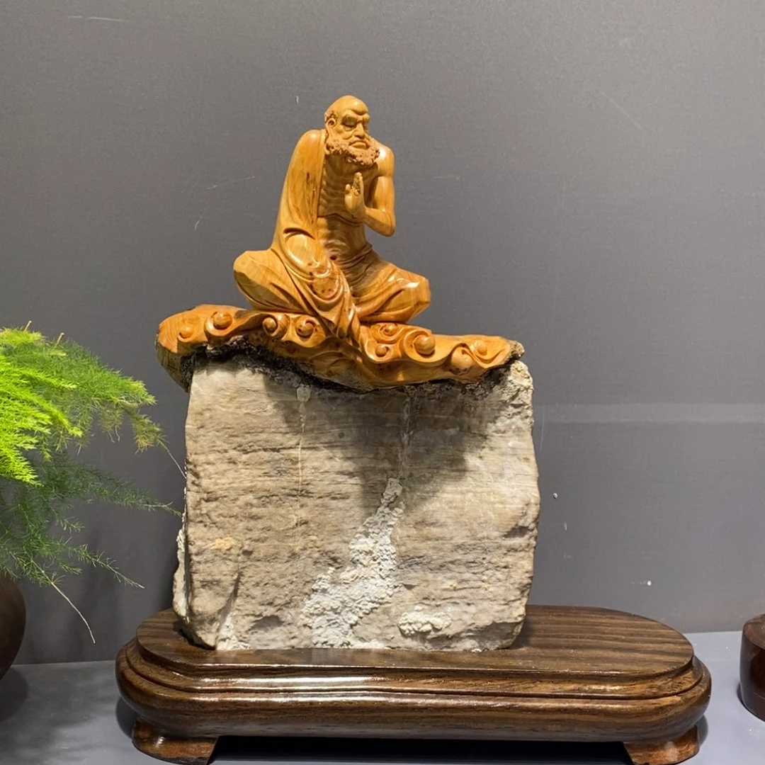 柏木达摩参悟意境生动