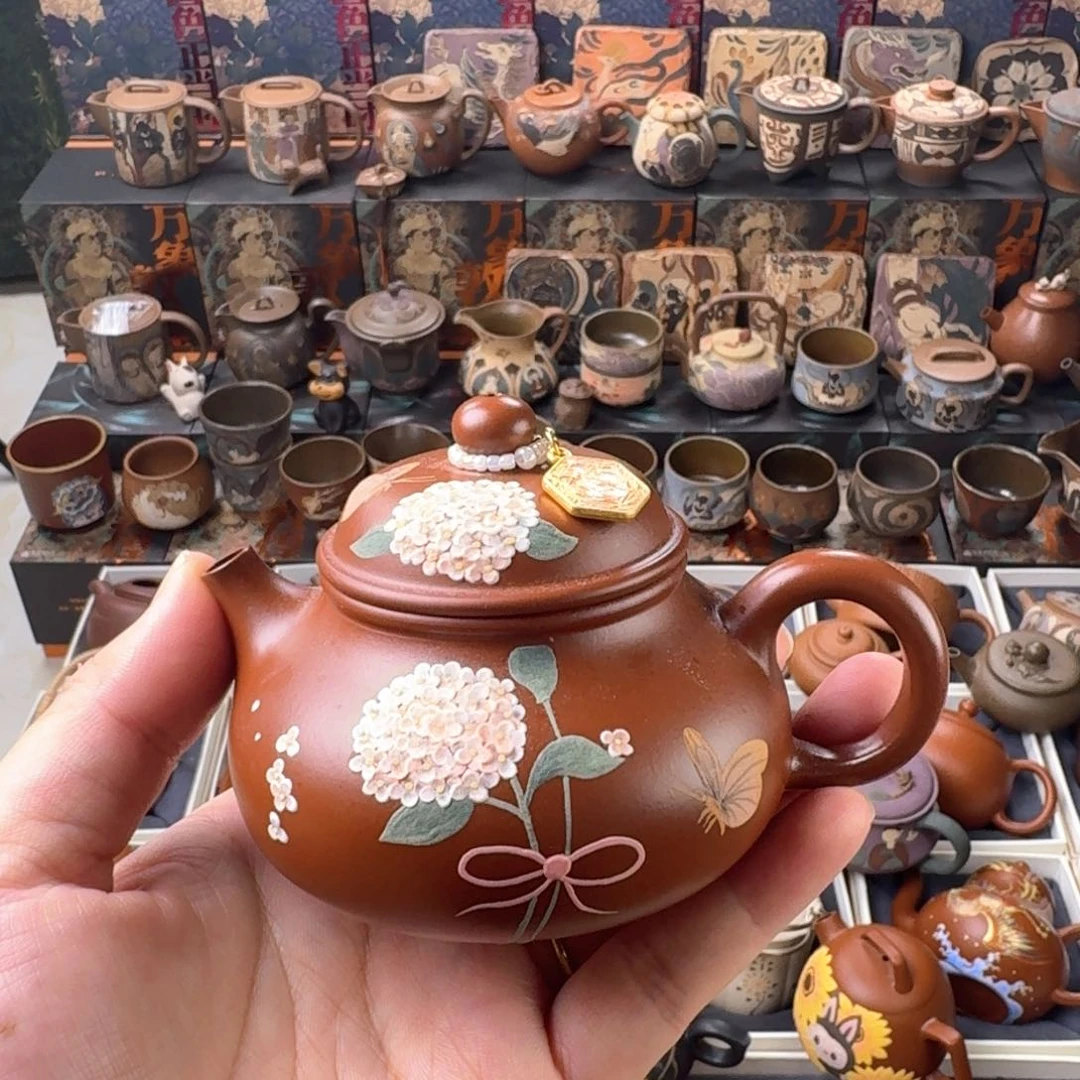 茶壶紫砂140cc原矿精工半手