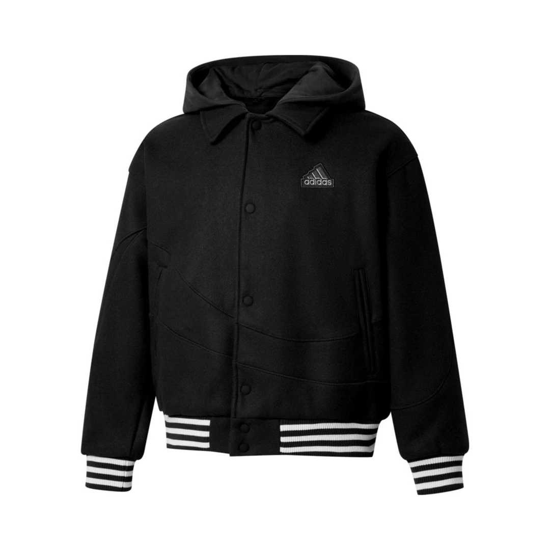 ADIDAS阿迪达斯新年龙年款男子运动休闲宽松连帽夹克外套IT0209