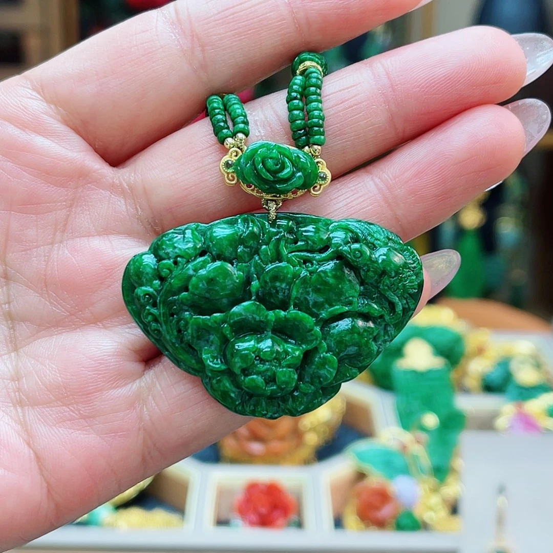 颈饰合金翡翠48小时鉴赏期