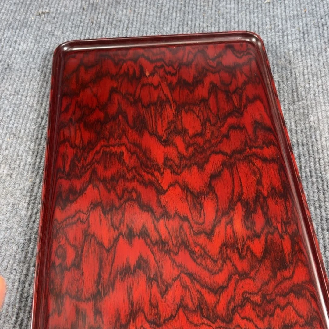 木红酸枝独板托盘