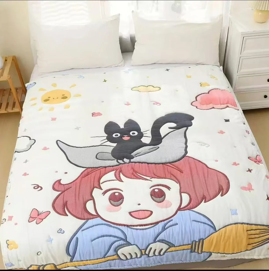 【魔法少女】150*200cm纯棉多层加厚泡芙被