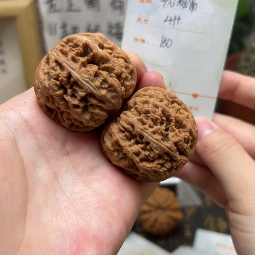 文玩核桃把件41➕平谷粗筋