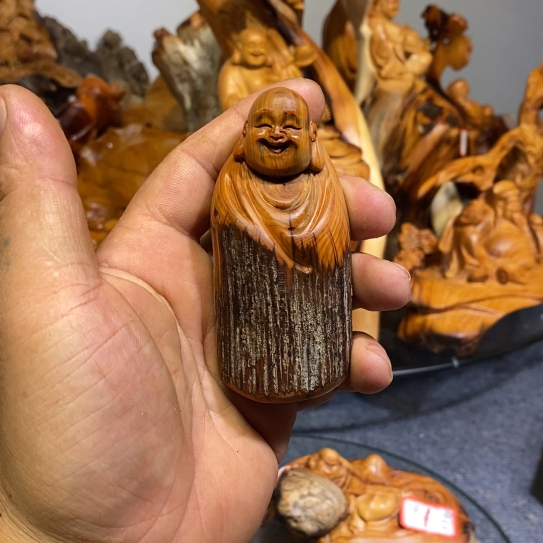 柏木（崖柏）木雕工艺品摆件家居根雕装饰