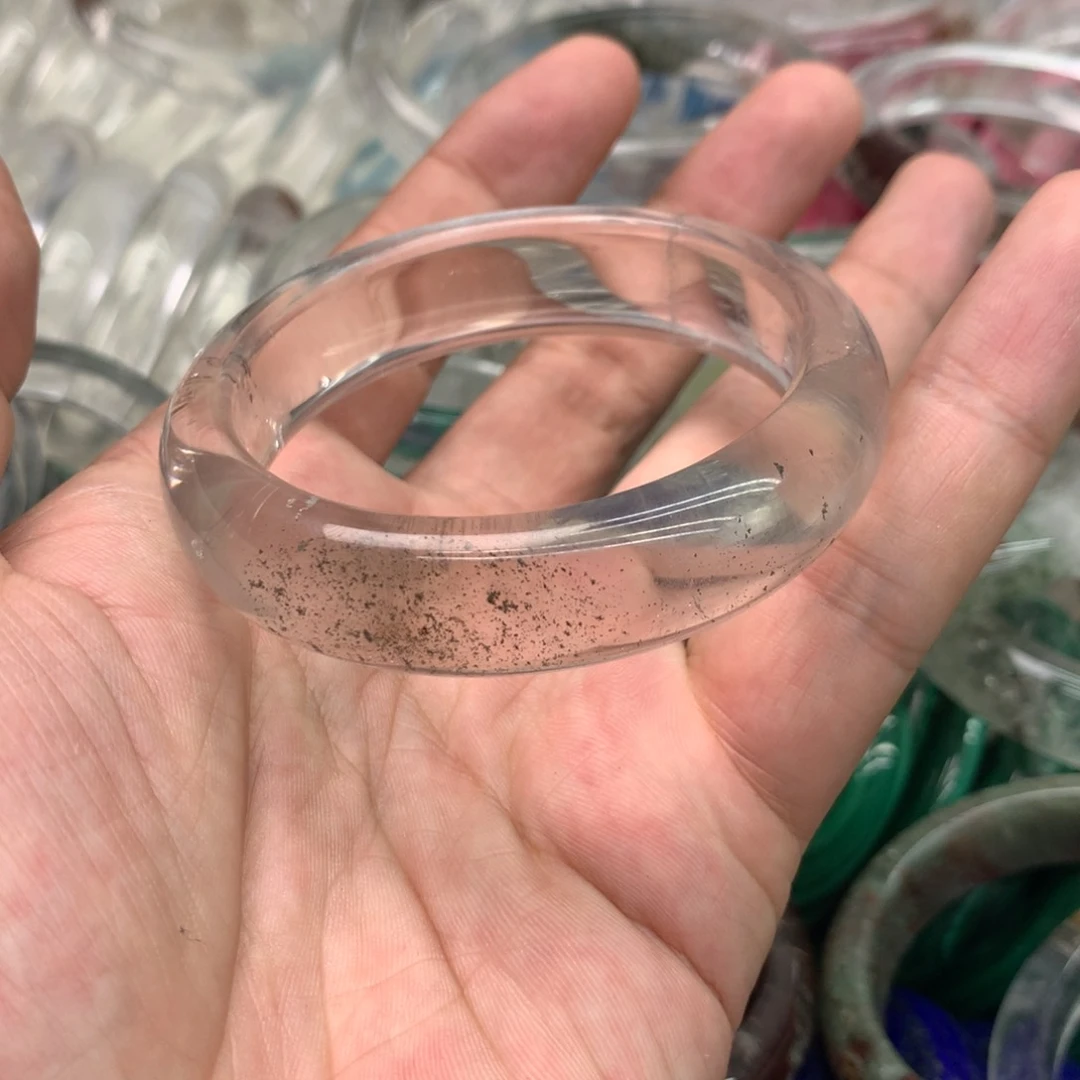 李***多水晶手镯未镶嵌手镯