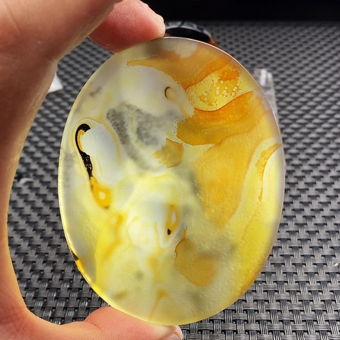 玛瑙/玉髓未镶嵌吊坠(不含链)89