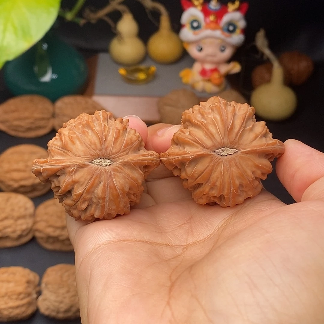 把件文玩核桃甜*棍磨盘