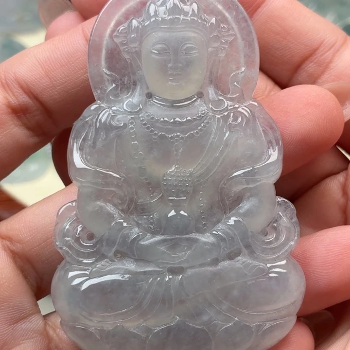 翡翠未镶嵌颈饰天然翡翠a货