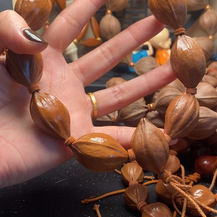 橄榄核手串/手链2.1四花长