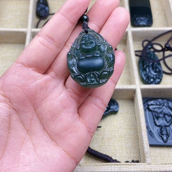 +***1蛇纹石玉未镶嵌挂件