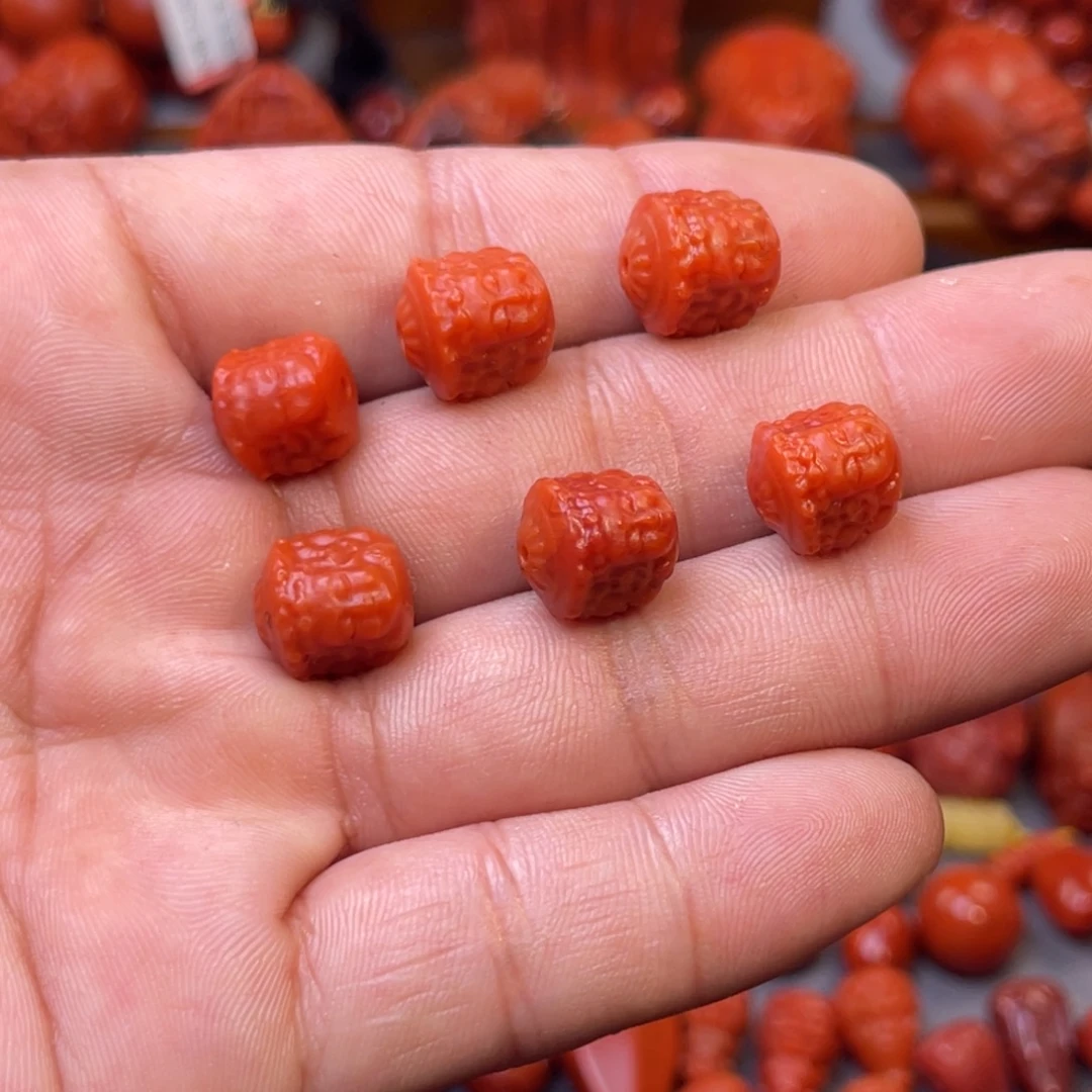 南红玛瑙未镶嵌川料三面佛背云卡11➕多样性发货其中一件