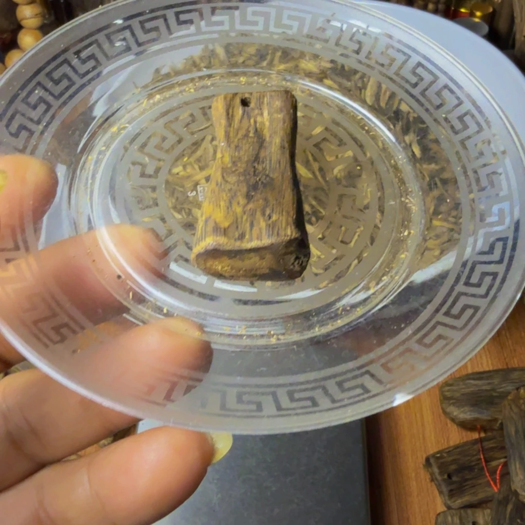 种植棋楠沉香吊坠摆料