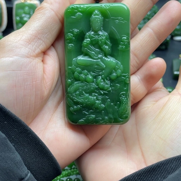 和田玉（碧玉）未镶嵌颈饰