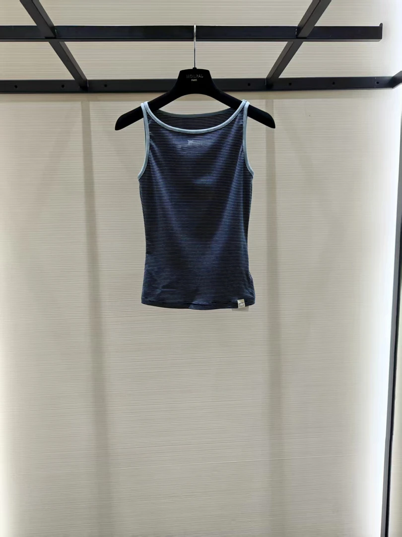 MO夏季新款撞色条纹休闲百搭背心吊带  XM2511614