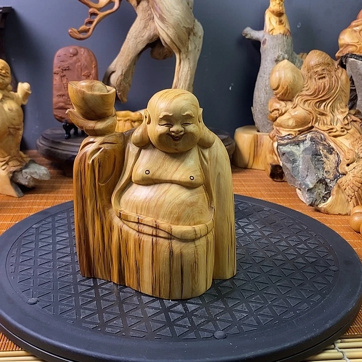 柏木崖柏摆件把玩件