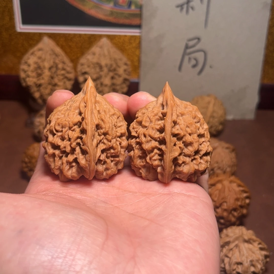 文玩核桃吊坠官帽
