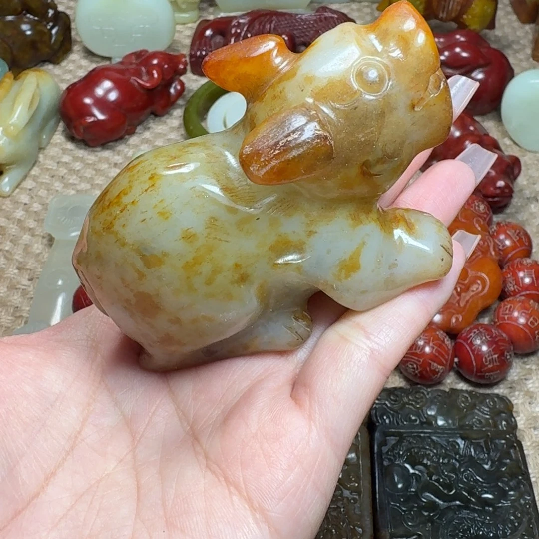 白玉菩提吊坠挂件